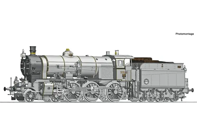 7100047 - Stoomlocomotief klasse 109, Südbahn