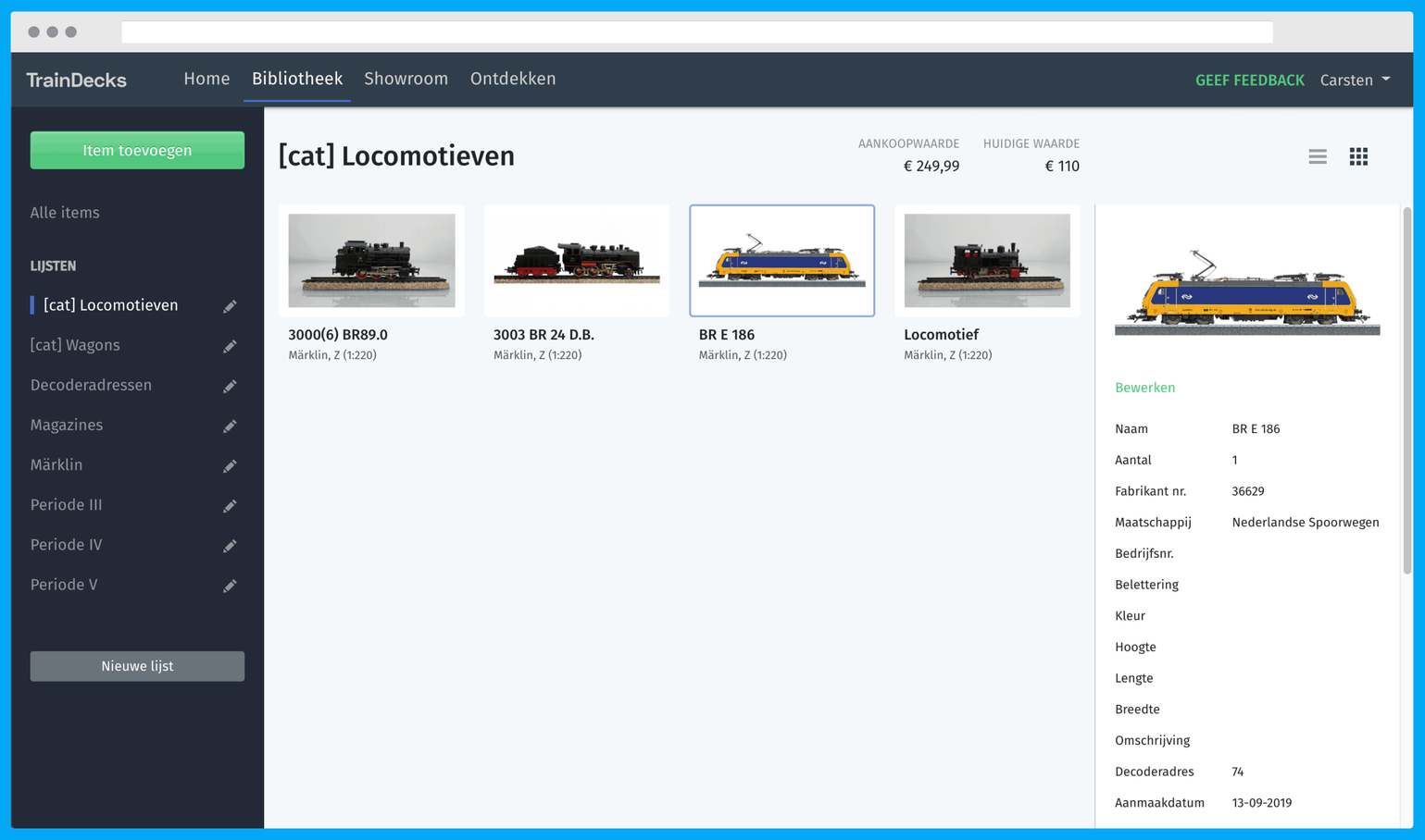 Galerij layout Yard Tower