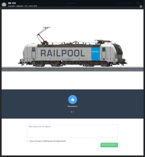 Waarderen & reacties