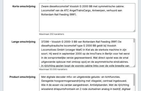 Wissel tussen lengte eenheid millimeters en centimeters in Yard Tower